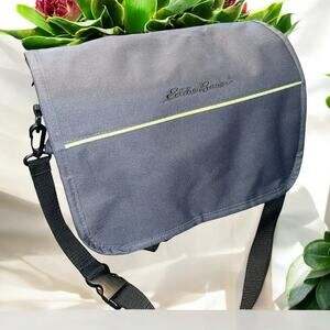 Eddie Bauer Insulated Cooler Messenger Bag Tote Warmer Lunch Travel Picnic Hike